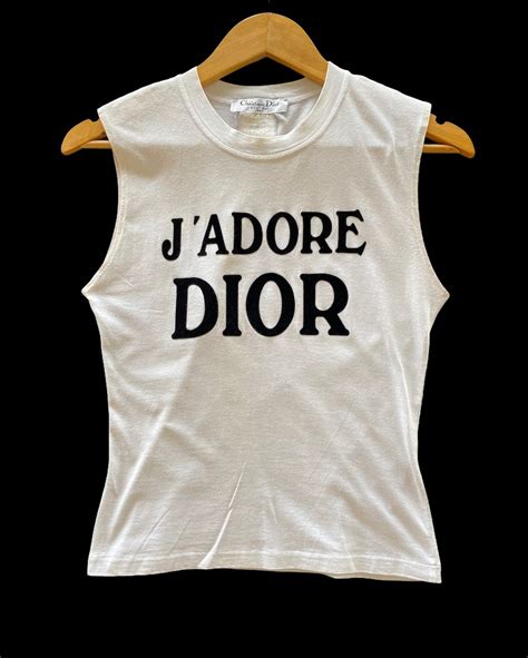 i adore dior t shirt|authentic christian Dior tops.